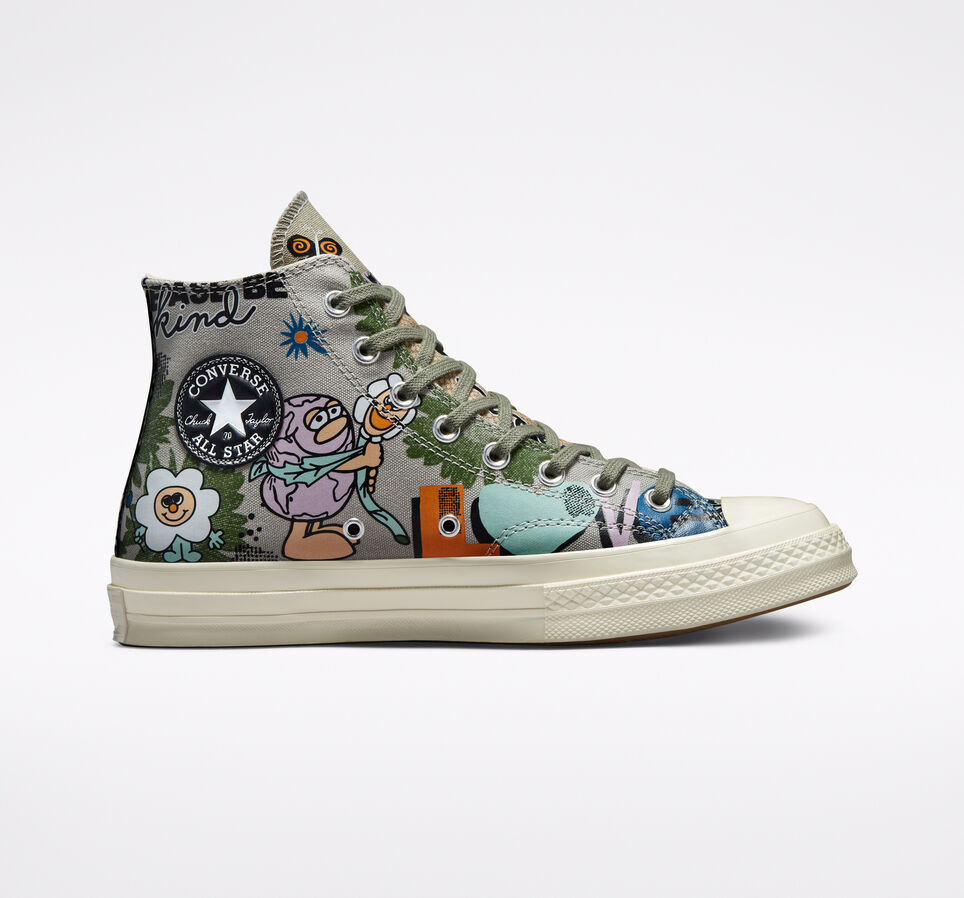 Converse Chuck 70 Floral πρασινο | A05536H