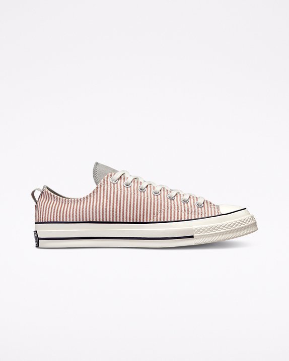 Converse Chuck 70 Hickory Stripe Low Top κοραλι | A05208T