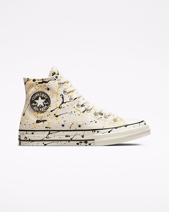 Converse Chuck 70 Paint Splatter High Top Μπεζ | A51045X