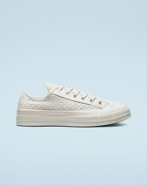 Converse Chuck 70 Summer Jaquard Low Top ασπρα | A74344A