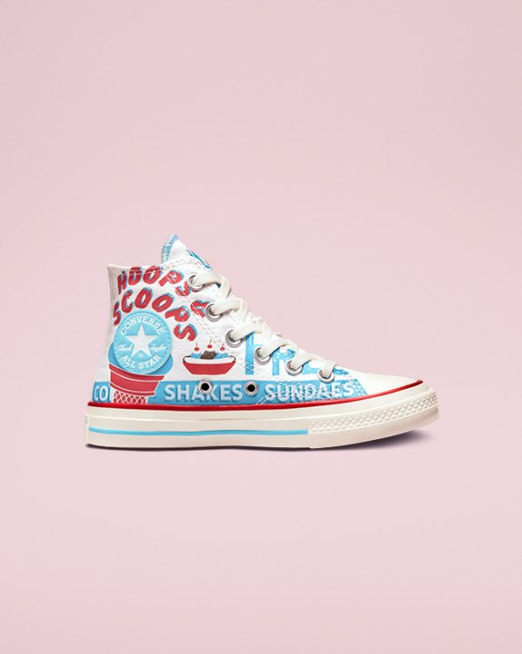 Converse Chuck 70 Sweet Scoops High Top ασπρα | A35830J