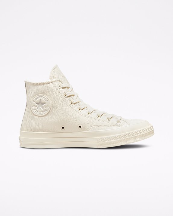 Converse Chuck 70 Tonal δερματινα High Top ασπρα | A49218W