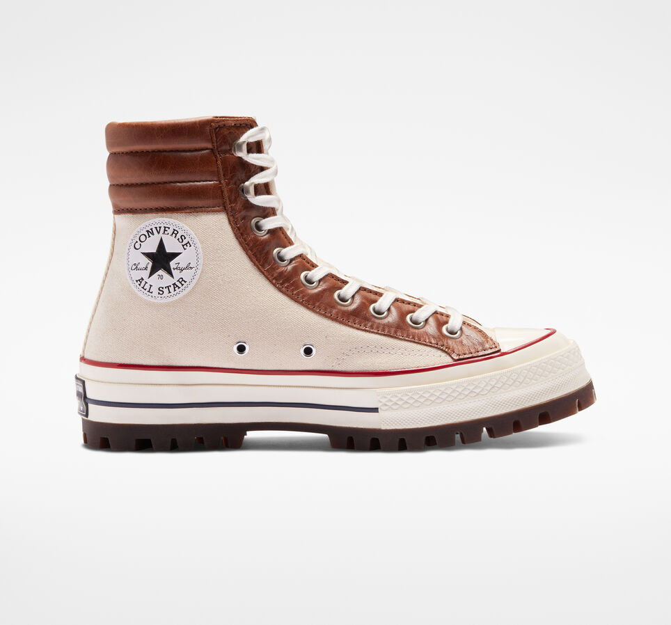Converse Chuck 70 Trek flatforms ασπρα | A90017M