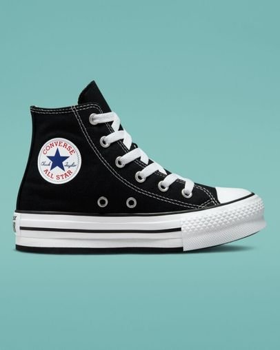 Converse Chuck Taylor All Star Eva Lift High Top μαυρα | A85491M