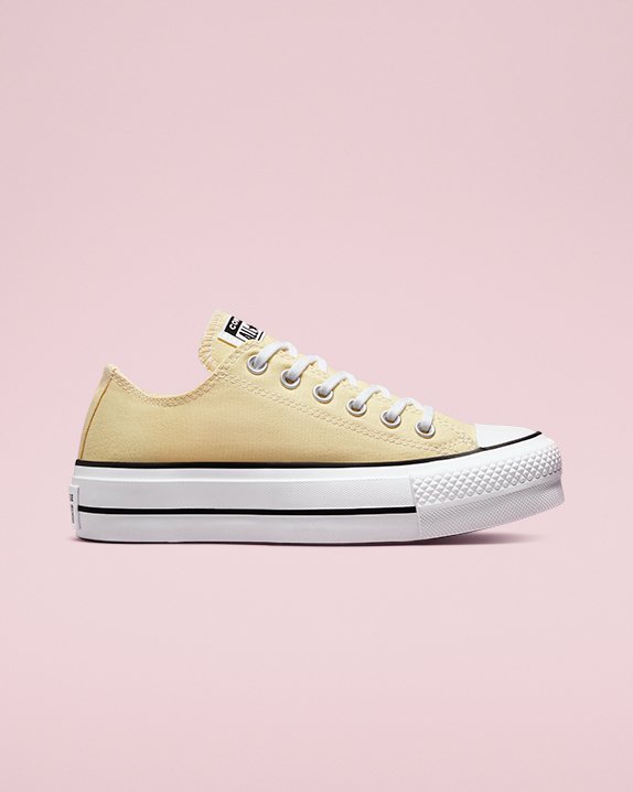 Converse Chuck Taylor All Star Lift Seasonal Color Low Top λεμόνι | A24449Q