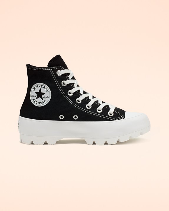 Converse Chuck Taylor All Star Lugged High Top μαυρα | A01078Q
