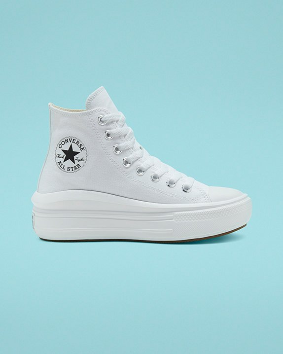 Converse Chuck Taylor All Star Move High Top ασπρα | A15684D