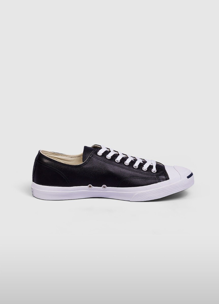 Converse Jack Purcell δερματινα Low Top μαυρα | A30605J