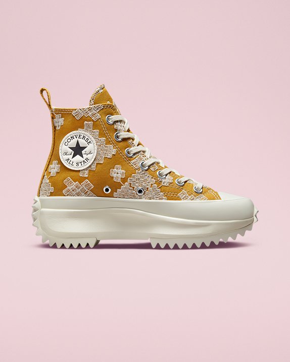 Converse Run Star Hike Festival High Top χρυσο χρωμα | A31152G