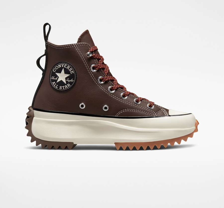 Converse Run Star Hike flatforms Χειμερινά Tones καφε | A64677H