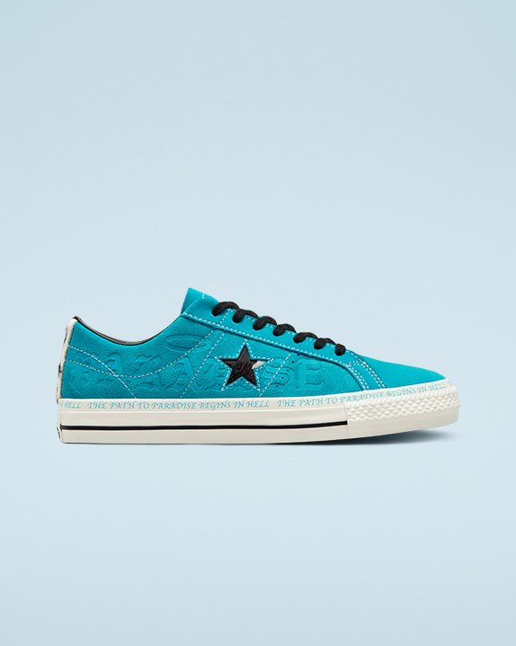 Converse Sean Pablo One Star Pro Low Top τυρκουάζ | A64385D