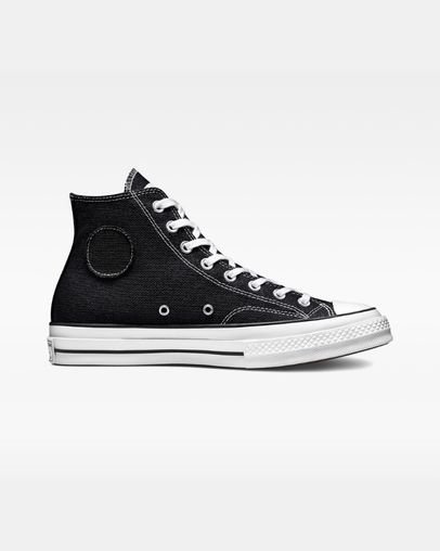 Converse x Stussy Chuck 70 High Top μαυρα | A32146B