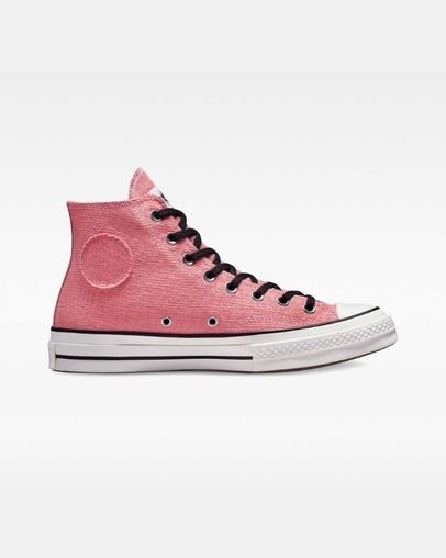 Converse x Stussy Chuck 70 High Top ροζ | A41540L